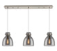 Innovations - 123-410-1PS-SN-G412-8SM - Nine Light Linear Pendant - Downtown Urban - Brushed Satin Nickel