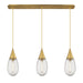 Innovations - 123-450-1P-BB-G450-6SCL - LED Linear Pendant - Downtown Urban - Brushed Brass