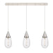 Innovations - 123-450-1P-PN-G450-6SCL - LED Linear Pendant - Downtown Urban - Polished Nickel