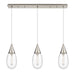 Innovations - 123-450-1P-SN-G450-6CL - LED Linear Pendant - Downtown Urban - Brushed Satin Nickel