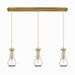 Innovations - 123-451-1P-BB-G451-5CL - LED Linear Pendant - Downtown Urban - Brushed Brass