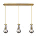 Innovations - 123-451-1P-BB-G451-5SM - LED Linear Pendant - Downtown Urban - Brushed Brass