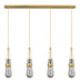 Innovations - 124-452-1P-BB-G452-4SM - LED Linear Pendant - Downtown Urban - Brushed Brass