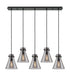 Innovations - 125-410-1PS-BK-G411-8SM - One Light Linear Pendant - Downtown Urban - Matte Black