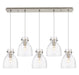 Innovations - 125-410-1PS-SN-G412-8CL - Two Light Linear Pendant - Downtown Urban - Brushed Satin Nickel