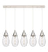 Innovations - 125-450-1P-PN-G450-6CL - LED Linear Pendant - Downtown Urban - Polished Nickel