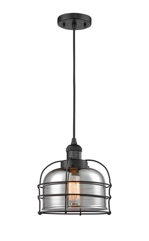 Innovations - 201C-BK-G73-CE-LED - LED Mini Pendant - Franklin Restoration - Matte Black