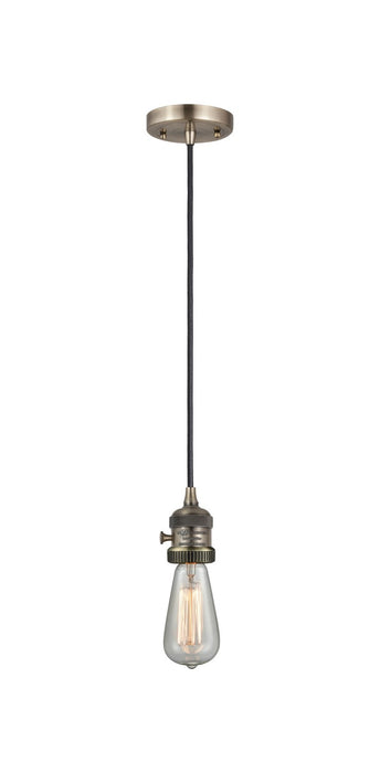 Innovations - 201CSW-AB - One Light Mini Pendant - Franklin Restoration - Antique Brass