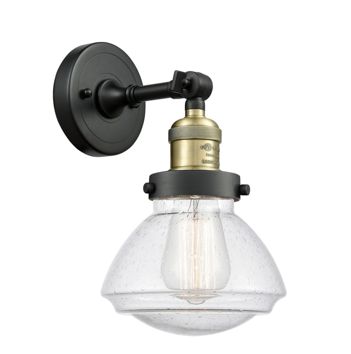 Innovations - 203-BAB-G324-LED - LED Wall Sconce - Franklin Restoration - Black Antique Brass