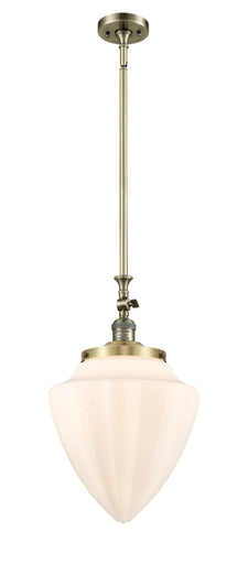 Franklin Restoration One Light Mini Pendant Antique Brass