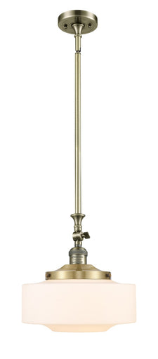 Franklin Restoration One Light Mini Pendant Antique Brass