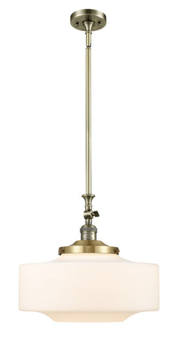 Franklin Restoration One Light Mini Pendant Antique Brass