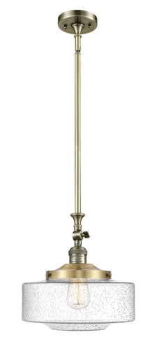 Franklin Restoration One Light Mini Pendant Antique Brass