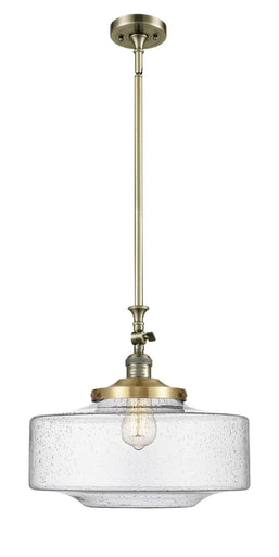 Franklin Restoration One Light Mini Pendant Antique Brass