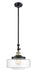 Innovations - 206-BAB-G692-12 - One Light Mini Pendant - Franklin Restoration - Black Antique Brass