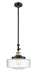 Innovations - 206-BAB-G694-12 - One Light Mini Pendant - Franklin Restoration - Black Antique Brass