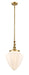 Innovations - 206-BB-G661-12 - One Light Mini Pendant - Franklin Restoration - Brushed Brass