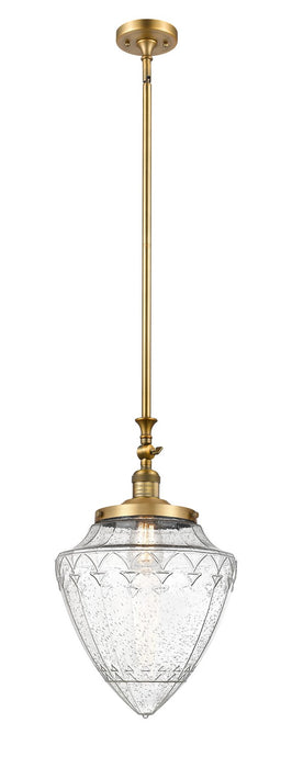 Innovations - 206-BB-G664-12 - One Light Mini Pendant - Franklin Restoration - Brushed Brass