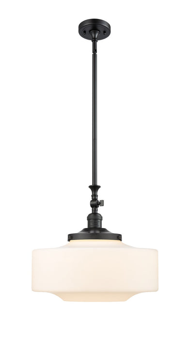 Innovations - 206-BK-G691-16 - One Light Mini Pendant - Franklin Restoration - Matte Black