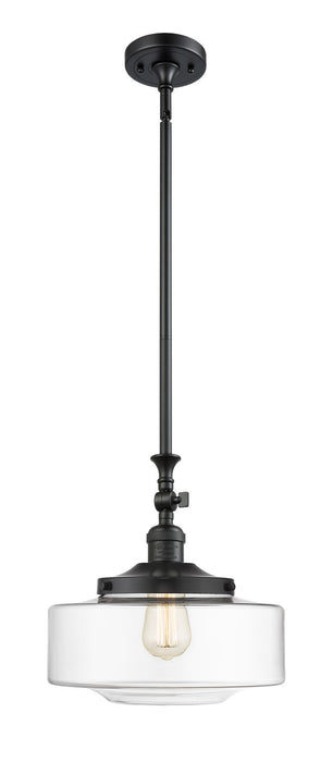 Innovations - 206-BK-G692-12 - One Light Mini Pendant - Franklin Restoration - Matte Black