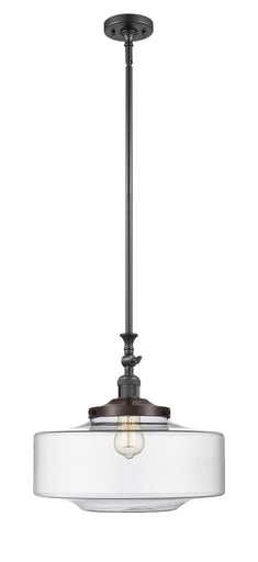 Franklin Restoration One Light Mini Pendant Oil Rubbed Bronze