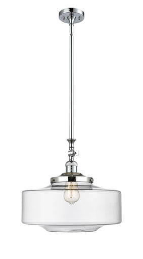 Franklin Restoration One Light Mini Pendant Polished Chrome