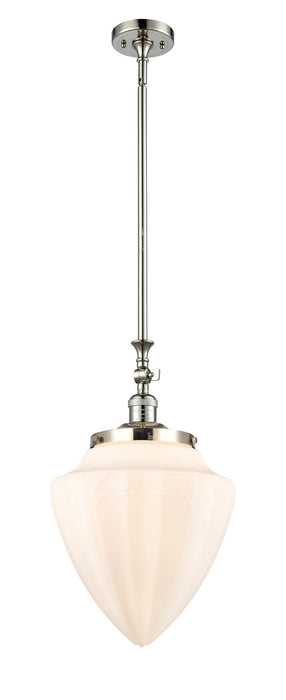 Innovations - 206-PN-G661-12 - One Light Mini Pendant - Franklin Restoration - Polished Nickel
