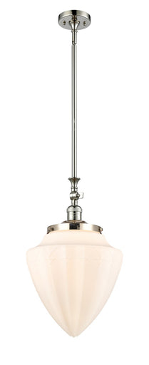 Franklin Restoration One Light Mini Pendant Polished Nickel