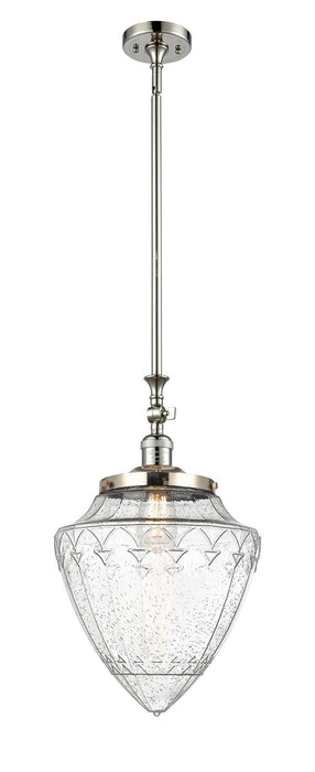 Innovations - 206-PN-G664-12 - One Light Mini Pendant - Franklin Restoration - Polished Nickel