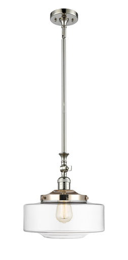 Franklin Restoration One Light Mini Pendant Polished Nickel