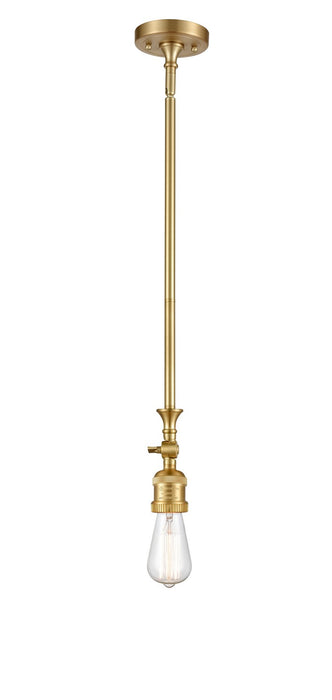 Innovations - 206-SG - One Light Mini Pendant - Franklin Restoration - Satin Gold