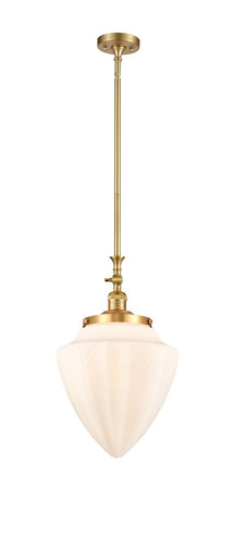 Franklin Restoration One Light Mini Pendant Satin Gold