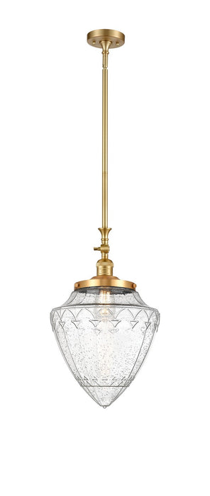 Innovations - 206-SG-G664-12 - One Light Mini Pendant - Franklin Restoration - Satin Gold