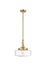 Innovations - 206-SG-G692-12 - One Light Mini Pendant - Franklin Restoration - Satin Gold
