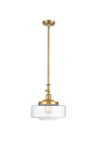 Franklin Restoration One Light Mini Pendant Satin Gold