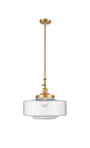 Franklin Restoration One Light Mini Pendant Satin Gold