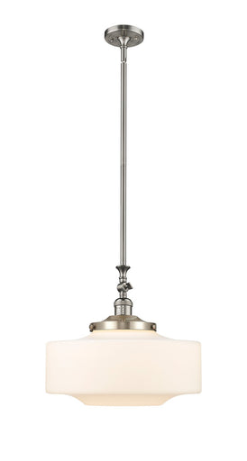Franklin Restoration One Light Mini Pendant Brushed Satin Nickel