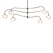 Hubbardton Forge - 136357-SKT-MULT-14-FD0710 - Six Light Pendant - Ume - Oil Rubbed Bronze