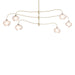 Hubbardton Forge - 136357-SKT-MULT-86-FD0710 - Six Light Pendant - Ume - Modern Brass