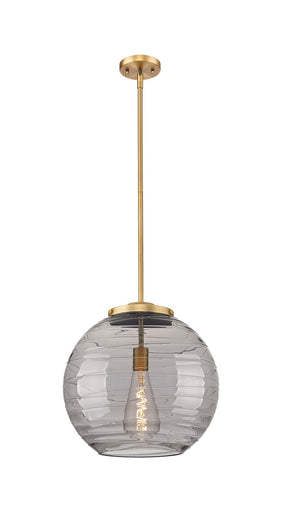 Ballston One Light Pendant Brushed Brass