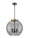 Innovations - 221-3S-BAB-G1213-16SM - Three Light Pendant - Ballston - Black Antique Brass