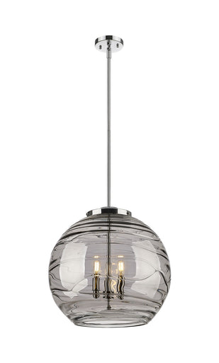Ballston Three Light Pendant Polished Chrome