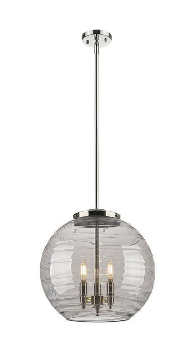 Innovations - 221-3S-PN-G1213-16SM - Three Light Pendant - Ballston - Polished Nickel