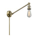 Innovations - 237-AB - One light Swing Arm With Switch - Franklin Restoration - Antique Brass