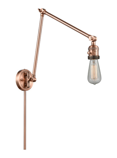 Franklin Restoration One Light Swing Arm Lamp