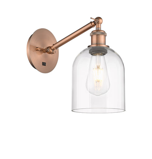Ballston One Light Wall Sconce Antique Copper