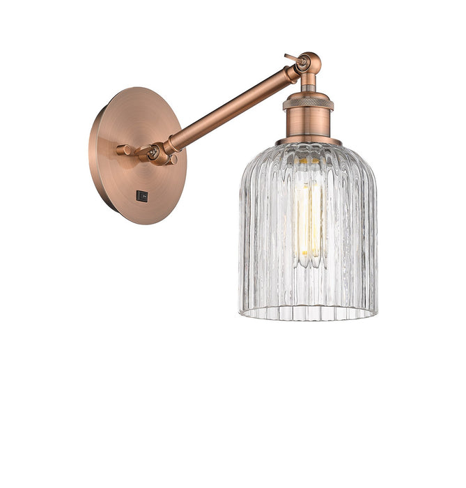 Innovations - 317-1W-AC-G559-5CL - One Light Wall Sconce - Ballston - Antique Copper