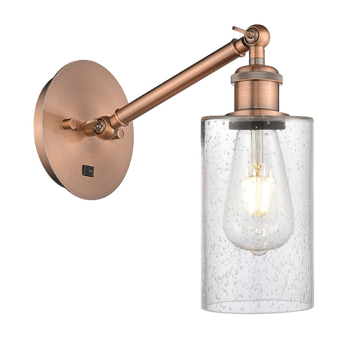 Innovations - 317-1W-AC-G804 - One Light Wall Sconce - Ballston - Antique Copper