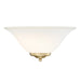 Golden - 8355 BCB - One Light Wall Sconce - Bella - Brushed Champagne Brass