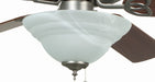 Craftmade - BLD52BNK5C1 - 52" Ceiling Fan - Builder Deluxe 52" - Brushed Polished Nickel